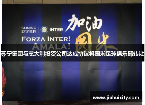 苏宁集团与意大利投资公司达成协议将国米足球俱乐部转让