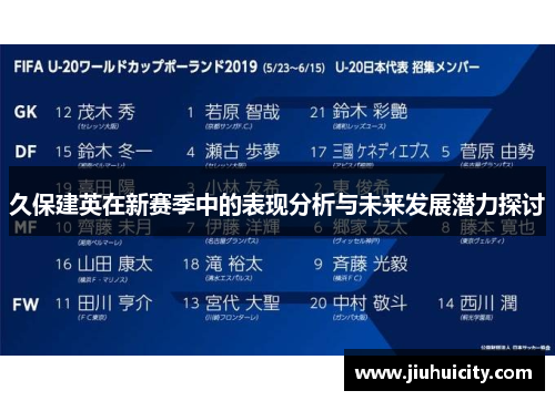 久保建英在新赛季中的表现分析与未来发展潜力探讨